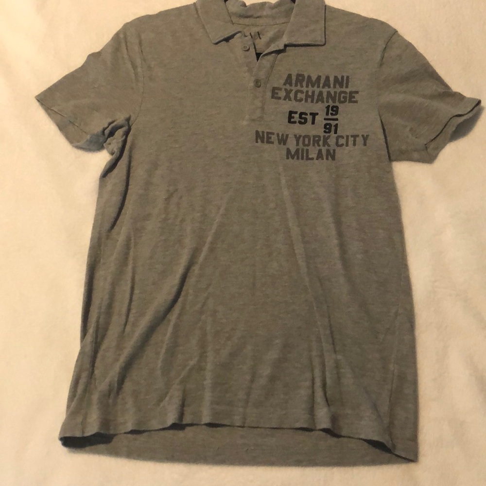 Armani exchange men’s short sleeve polo